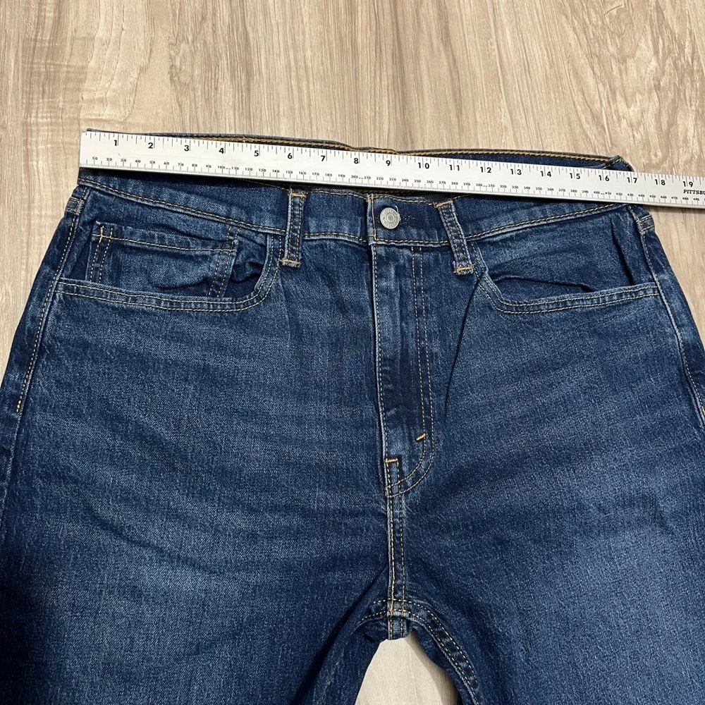 Levi's Men's Blue Straight Leg Denim Jeans Size 34x32